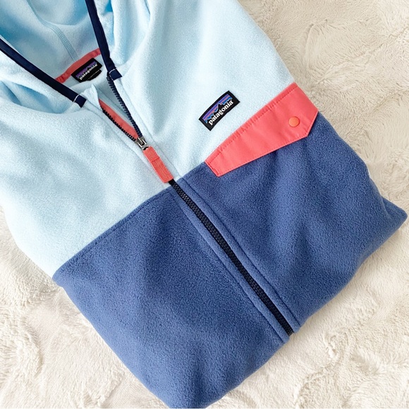 patagonia • girls micro D snap T jacket | XL (14) - Picture 7 of 10